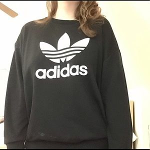 Black adidas sweatshirt